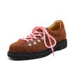 画像3: Lace-up round toe British trekking shoe style sneakers Sneakers shoes  ユニセックス男女兼用  レースアップ ラウンドトゥ スニーカー　スリッポン　トレッキングシューズ (3)