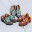 画像5: Lace-up round toe British trekking shoe style sneakers Sneakers shoes  ユニセックス男女兼用  レースアップ ラウンドトゥ スニーカー　スリッポン　トレッキングシューズ (5)