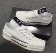 画像2: Square toe low top lace-up canvas sneakers shoes  ユニセックス男女兼用  厚底プラットフォーム　スクエアトゥロートップレースアップキャンバス (2)