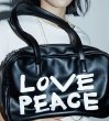 画像5: LOVE PEACE Paint Square Bag shoulder tote bag　男女兼用ユニセックスLOVE PEACE ペイントスクエアバッグショルダートートバッグ (5)