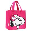 画像2: 24 Snoopy＆ Peanuts Friends Colorful Tote Bag TOTE SHOULDER BAG　スヌーピー ＆ピーナッツ カラフル トートショルダー バッグ (2)