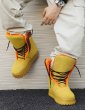 画像10: Rhubarb Big Head Lace-up High Cut Sneakers Boots ユニセックス男女兼用  厚底プラットフォームルバーブビッグヘッドレースアップハイカットスニーカーブーツ　 (10)