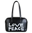 画像10: LOVE PEACE Paint Square Bag shoulder tote bag　男女兼用ユニセックスLOVE PEACE ペイントスクエアバッグショルダートートバッグ (10)