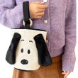 画像3: 24 Snoopy ＆ Peanuts 3D Hobo Bag  スヌーピー ＆ピーナッツ スヌーピー SNOOPY かわいい 立体 耳 バッグ (3)