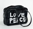 画像3: LOVE PEACE Paint Square Bag shoulder tote bag　男女兼用ユニセックスLOVE PEACE ペイントスクエアバッグショルダートートバッグ (3)