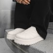 画像4: Leather soft sole half slippers sandals レザーソフトソールハーフプラットフォーム サンダルユニセックス男女兼用 (4)