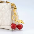 画像5: Cherry Bag Charm keychain　チェリーバックチャーム キーフォルダーファッションチャーム (5)