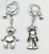 画像4: KAWS Bearbag Bag Charm Keychain　カウズ＆ベアバックチャーム キーフォルダーファッションチャーム (4)