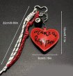 画像7: Bag Charm Keychain Toy Heart Carabiner　ハートチャーム キーフォルダーバックファッションチャーム (7)