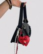 画像2: Bag Charm Keychain Toy Heart Carabiner　ハートチャーム キーフォルダーバックファッションチャーム (2)