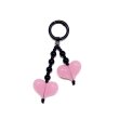 画像4: Heart Beads Bag Charm Keychain　ハートビーズバックチャーム キーフォルダーファッションチャーム (4)