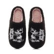 画像8: Mickey Mouse embroidered fur slippers sandals　ユニセックスミッキーマウス刺繍ファー サンダル スリッパ (8)