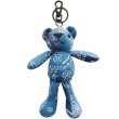 画像1: teddy bear Bag Charm Keychain　テディーベア熊バックチャーム キーフォルダーファッションチャーム (1)