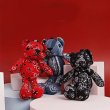 画像8: teddy bear Bag Charm Keychain　テディーベア熊バックチャーム キーフォルダーファッションチャーム (8)