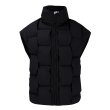 画像5: Unisex Bubble Intreccio Oversize Padded Puffer Down Vest  男女兼用 オーバーサイズ イントレチャート 編み込み 中綿 ダウン ベスト (5)