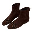 画像7: Leopard point square toe short boots  レオパードポイントスクエアトゥショートブーツ (7)