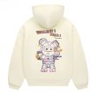 画像1: Unisex Violence Bear kaws Hoodie　男女兼用  バイオレンスベアカウズフーディーパーカー (1)