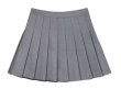 画像3: SALE セール HIGH WAIST PLEATED SKIRT ハイウエスト プリーツ ミニスカート (3)