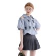 画像2: SALE セール HIGH WAIST PLEATED SKIRT ハイウエスト プリーツ ミニスカート (2)