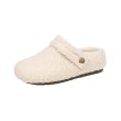 画像2: Fur thick sole double wear Baotou half slippers　ユニセックスファーFur thick sole double wear Baotou half slippers　ユニセックスファー厚底ダブルウェア サンダル スリッパ (2)