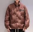 画像13: SUPER logo white down quilting Jacket coat   ユニセックス 男女兼用 SUPERロゴホワイトダウンキルティングジャケットコート (13)