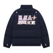 画像3: 72 logo colorful emblem down jacket coat blouson  ユニセックス 男女兼用72ロゴカラフルエンブレム ダウンジャケットコート  MA-1 ボンバー  ブルゾン (3)