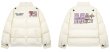 画像2: 72 logo colorful emblem down jacket coat blouson  ユニセックス 男女兼用72ロゴカラフルエンブレム ダウンジャケットコート  MA-1 ボンバー  ブルゾン (2)