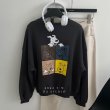 画像2: TIN TIN snowy braided pullover round neck sweat  タンタン スノーウィ ラウンドネック スウェット プルオーバー (2)