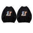 画像3: Kids Tom and Jerry Scooter Print Round Neck Sweatshirt 　ユニセックス 男女兼用  キッズトムとジェリースクータープリント プルオーバウェット トレーナー (3)