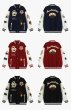 画像10: Emblem & Embroidery American Stadium Jumper baseball uniform jacket BASEBALL JACKET  blouson  ユニセックス 男女兼用 刺繍＆エンブレムスリーブレザージャケットスタジアムジャンパー スタジャン MA-1 ボンバー ジャケット ブルゾン (10)