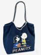 画像7: Snoopy Fleece Tote Shoulder Underarm Bag　スヌーピーフリーストートショルダーアンダーアームバッグ (7)