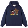 画像4: Mickey face Sweat Hoodie  ユニセックス 男女兼用 ミッキー フェイス スウェットフーディーパーカー (4)