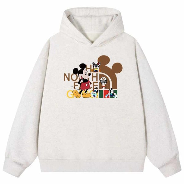 画像1: Mickey face Sweat Hoodie  ユニセックス 男女兼用 ミッキー フェイス スウェットフーディーパーカー (1)