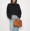 画像5: Soft Leather Handbags Camdem Shoulder Tote Crossbody Saddle Bag  　ソフトレザー ハンドバッグ カムデム サドルバッグ ショルダートートクロスボディバッグ (5)