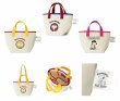 画像4: Snoopy canvas tote bag shopping bag  　スヌーピープリントトートショルダーショッピングアンダーアームバッグ (4)