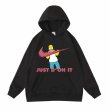 画像7: Unisex  Homer Simpson sweater Hoody　男女兼用Homer Simpsonホーマーシンプソンスウェットフーディ パーカープルオーバー  (7)