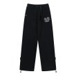 画像12: Unisex badblood logo sweatpants hiphop dance pants trousers 男女兼用 ユニセックス バッドブラッド ロゴ スウェット ダンス ルーズ パンツ (12)