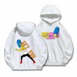 画像7: Men's Simpsons long-sleeved Hoodie Parker sweater shirt ユニセックス 男女兼用 シンプソン シンプソンズ プリントフーディーパーカースウェット (7)