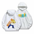 画像5: Men's Simpsons long-sleeved Hoodie Parker sweater shirt ユニセックス 男女兼用 シンプソン シンプソンズ プリントフーディーパーカースウェット (5)