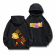 画像4: Men's Simpsons long-sleeved Hoodie Parker sweater shirt ユニセックス 男女兼用 シンプソン シンプソンズ プリントフーディーパーカースウェット (4)