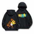 画像2: Men's Simpsons long-sleeved Hoodie Parker sweater shirt ユニセックス 男女兼用 シンプソン シンプソンズ プリントフーディーパーカースウェット (2)