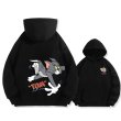 画像7: Unisex Tom and Jerry Chase Print Hoodie　 ユニセックス 男女兼用 トムとジェリーチェイスプリントフーディ  (7)