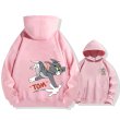 画像10: Unisex Tom and Jerry Chase Print Hoodie　 ユニセックス 男女兼用 トムとジェリーチェイスプリントフーディ  (10)