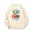 画像4: Box Garfield Paint Sweatshirt　 ユニセックス 男女兼用  ボックスガーフィールドペイント スウェットシャツ トレーナー  (4)