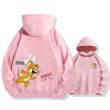 画像4: Unisex Tom and Jerry Chase Print Hoodie　 ユニセックス 男女兼用 トムとジェリーチェイスプリントフーディ  (4)