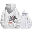 画像8: Unisex Tom and Jerry Chase Print Hoodie　 ユニセックス 男女兼用 トムとジェリーチェイスプリントフーディ  (8)