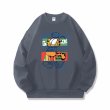 画像5: Box Garfield Paint Sweatshirt　 ユニセックス 男女兼用  ボックスガーフィールドペイント スウェットシャツ トレーナー  (5)