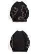 画像2: Bear print sweatshirt, plus sizes available　男女兼用  ユニセックスベア熊プリントスウェット プラスサイズあり (2)