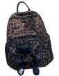 画像8: Kaws Plush Leopard Print Nylon Backpack 　レオパードヒョウ柄カウズぬいぐるみ付バックパックリュックトートショルダーショッピングバッグ (8)