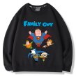 画像1: Unisex family guy round neck sweatshirt　 ユニセックス 男女兼用family guy ファミリー・ガイファミリーガイプリントスウェット (1)